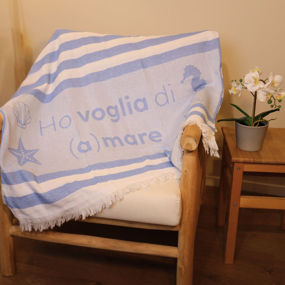Telo Mare in tessuto riciclato (100x190cm)