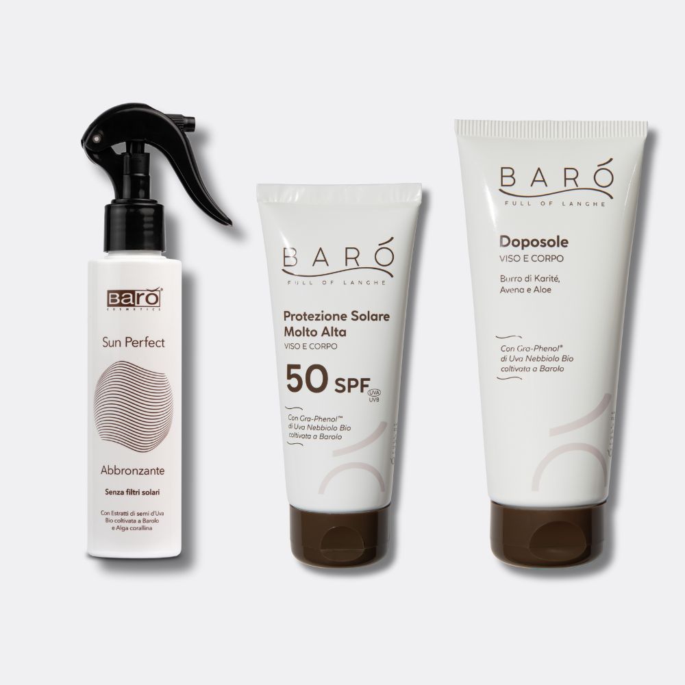 Trio Abbronzante SPF50
