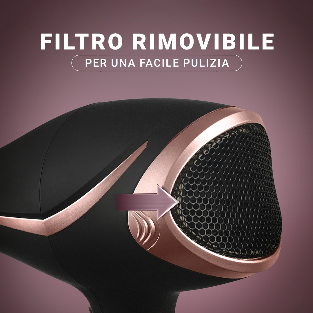 Secador de pelo con mango plegable 2200W Sody