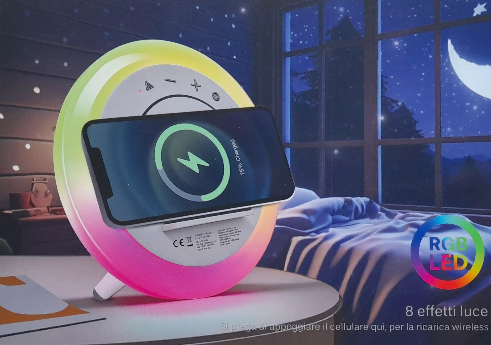 Altoparlante con la ricarica Wireless