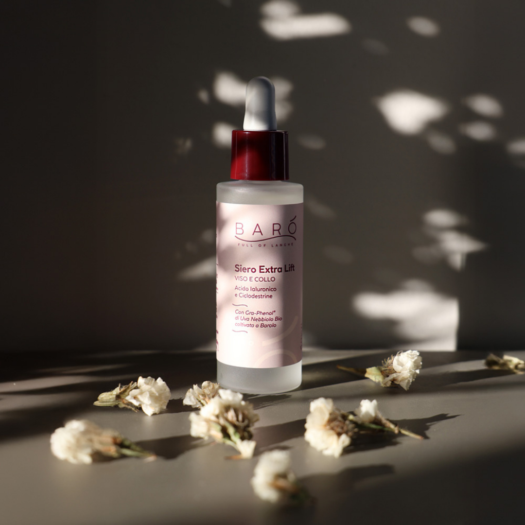 Dimentica il solito Siero Viso.  Scegli EXTRA LIFT di Barò